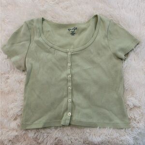 Brandy Green Top